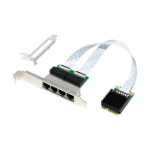 Microconnect MC-MINIPCIE-I350-T4 network card Internal Ethernet 1000 Mbit/s