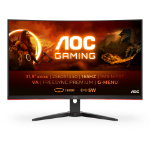 AOC G2 CQ32G2SE/BK LED display 80 cm (31.5") 2560 x 1440 pixels 2K Ultra HD Black, Red