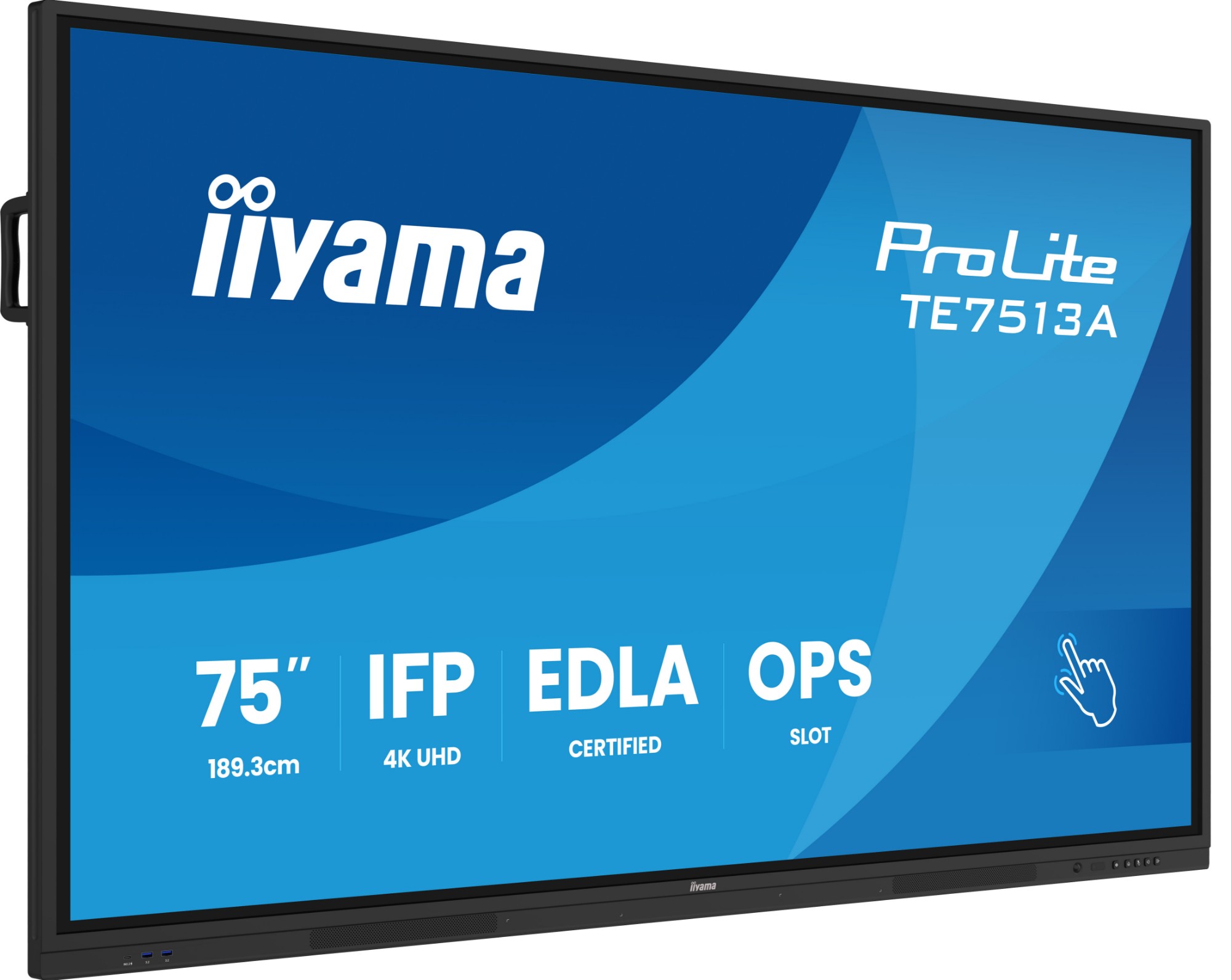 iiyama 75" Google EDLA Certified IFP - Interactive display for seamless integration and collaboration in education and enterprise