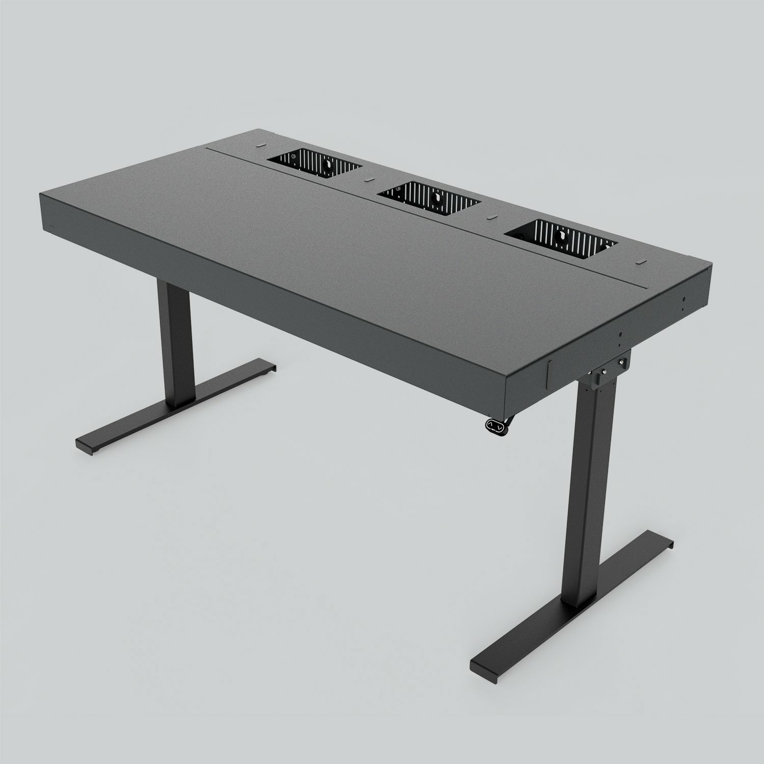 H900C-BG computer desk Grey
