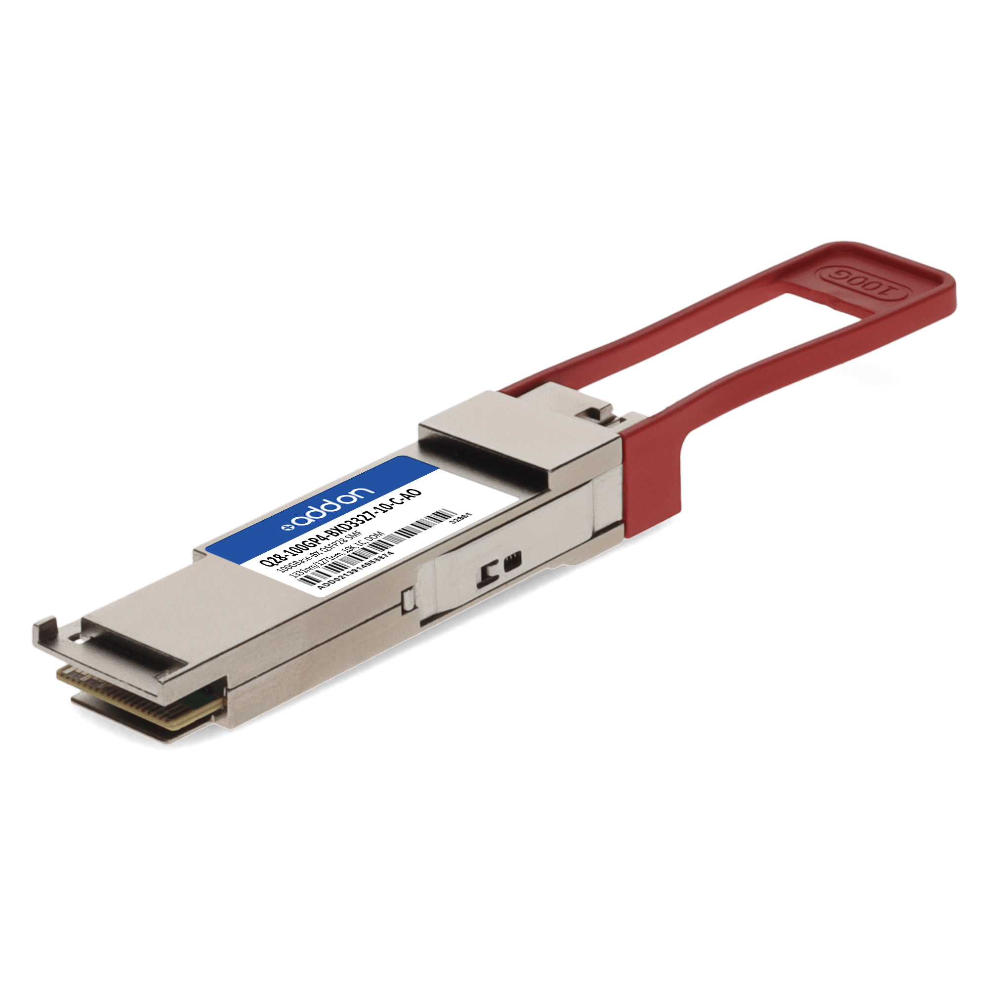 AddOn Networks Q28100GP4BXD332710CA Compatible 100G QSFP28 10 km TAA Compliant Transceiver