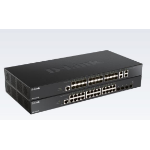 D-Link DXS-1210-28T network switch Managed L2/L3 10G Ethernet (100/1000/10000) 1U Black