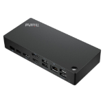 Lenovo ThinkPad Universal USB-C Smart Dock Avec fil Thunderbolt 4 Noir