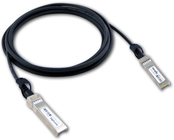 Aruba, a Hewlett Packard Enterprise company DAC-SFP-10GE-3M fibre optic cable SFP+ Black