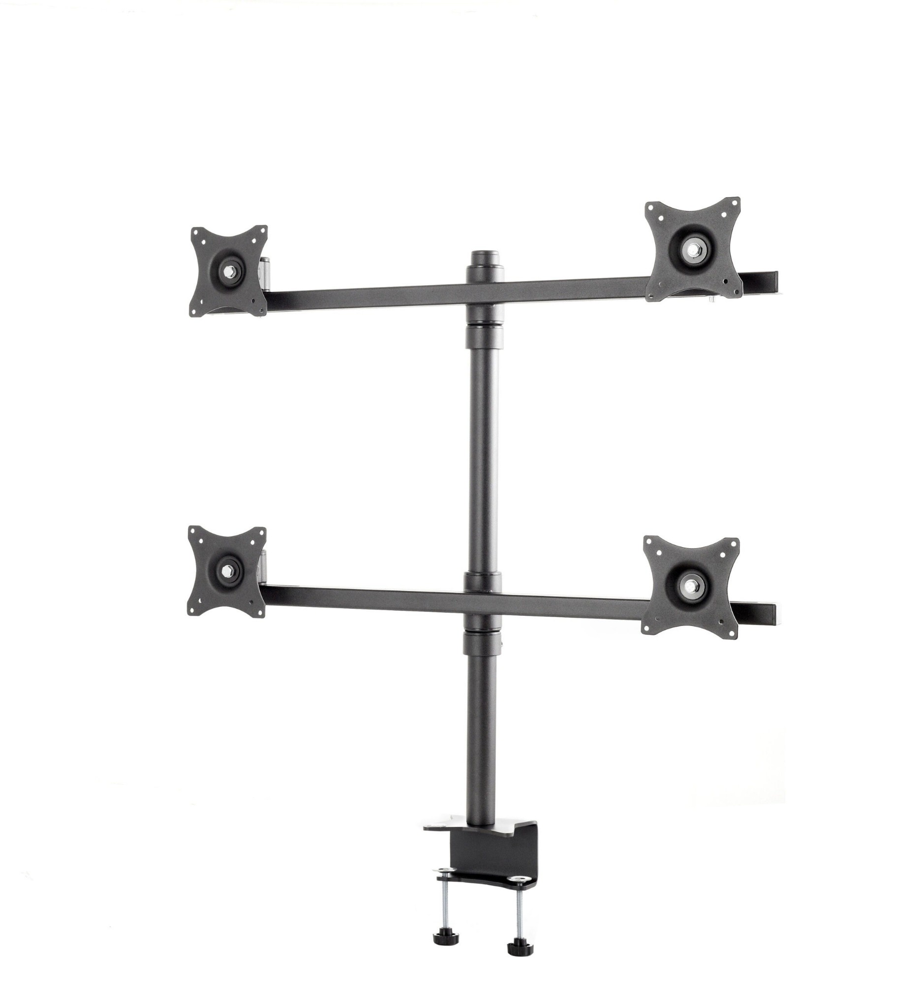 EU Product - SV07c-B Tischhalterung fr 4 Displays starr zum klemmen 19