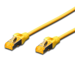 FDL 0.25M CAT.6a 10Gb S-FTP LSZH PATCH CABLE - YELLOW