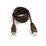 Belkin F3U134B03 USB cable 35.4" (0.9 m) USB A 0.48 Gbit/s Black