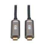 Tripp Lite U420F-15M-D3 USB cable 590.6" (15 m) USB 3.2 Gen 2 (3.1 Gen 2) USB C Black