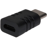 Maplin N40EF cable gender changer USB Type-C Micro USB Black