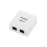 Lanberg OU6-0002-W outlet box RJ-45 White