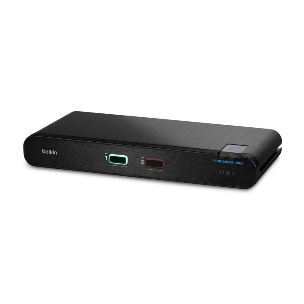 Image of Belkin F1DN102KVM-UNN4 KVM switch Black