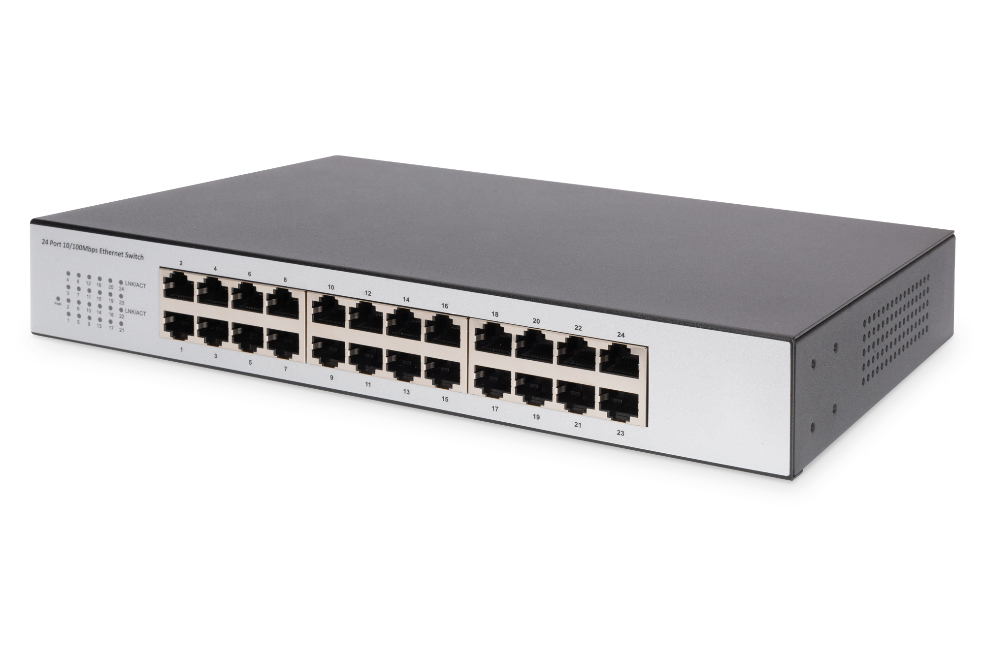 Photos - Switch Digitus 24 Port Fast Ethernet , Unmanaged DN-60021-2 