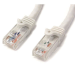 StarTech.com Cat6 patch cable with snagless RJ45 connectors – 75 ft, white