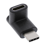 InLine USB 3.2 Gen.2 Adapter, USB-C male to C female, up/down angled