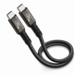 JLC USB-C to USB-C Cable (Male to Male) – 2m – 240W Fast Charging, 40Gbps – Black
