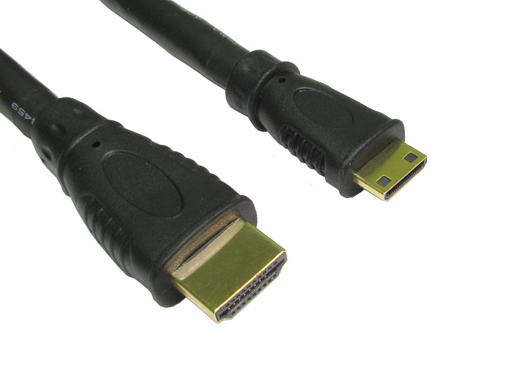 Cables Direct HDMI - HDMI Mini C 1m HDMI cable HDMI Type A (Standard) HDMI Type C (Mini) Black