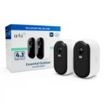Arlo Essential VMC3250-100AUS security camera IP security camera Indoor & outdoor 2560 x 1440 pixels Ceiling/wall