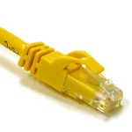 C2G 50ft Cat6 550MHz Snagless Patch Cable Yellow networking cable 15 m