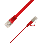 LinkIT STP-FL6A-00400-RD networking cable Red 4 m Cat6a U/FTP (STP)