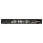 QNAP QSW-M2130-4C2S24T netwerk-switch Managed L2 2.5G Ethernet (100/1000/2500) 1U Zwart