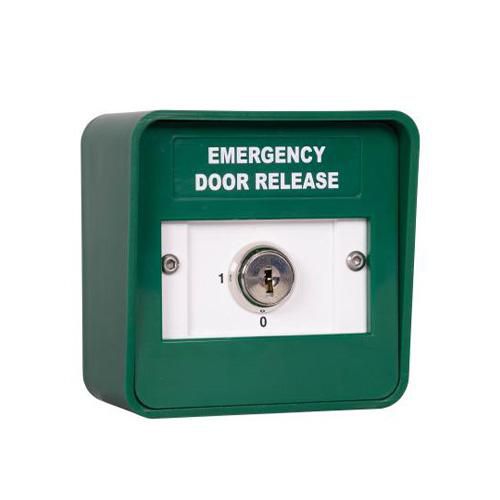 Surface On/Off Green Latching  Key Switch - Single Pole thumbnail
