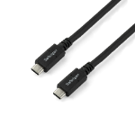 StarTech.com 6 ft (1.8 m) USB C to USB C Cable - 5A, 100W PD 3.0 - Certified Works With Chromebook - USB-IF Certified - M/M - USB 3.0 5Gbps - USB C Charging Cable - USB Type C Cable