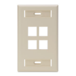 Leviton 42080-4IS wall plate/switch cover Ivory
