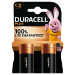 Duracell Plus 100% Extra Life Alkaline Power C Pack of 2