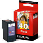 Lexmark 18Y0340E/40 Printhead cartridge photo ( blue red black ) 135 Photos for Lexmark X 9350/Z 1520