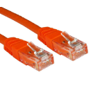 Cables Direct UTP Cat6 2m networking cable Orange U/UTP (UTP)