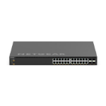 NETGEAR XSM4328CV-100AJS network switch Managed L3 10G Ethernet (100/1000/10000) Power over Ethernet (PoE) 1U Black