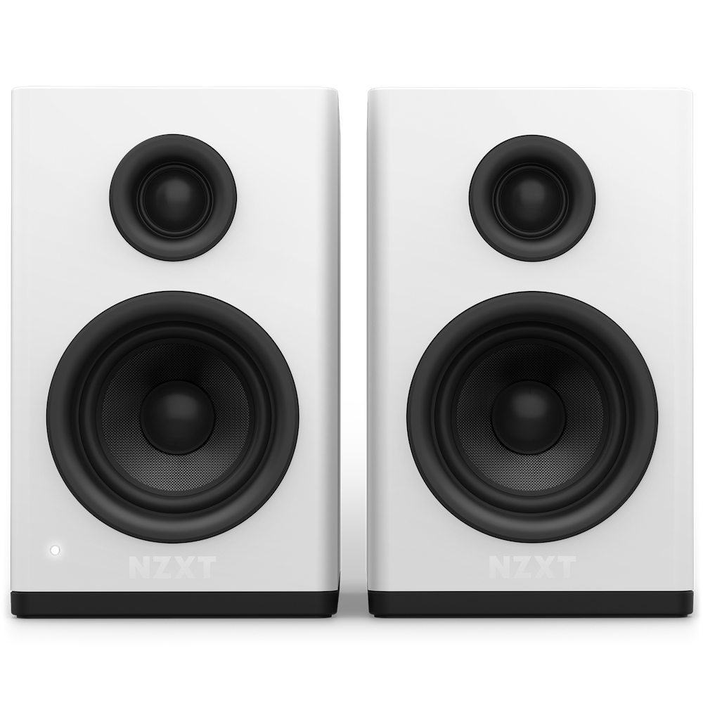 NZXT AP-SPKW2-EU loudspeaker 2-way White Wired 80 W