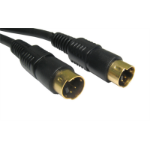 Cables Direct S-Video 20m S-video cable S-Video (4-pin) Black