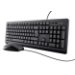Trust TKM-250 keyboard Mouse included Universal USB Black