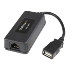 StarTech.com Extendeur Ethernet 1 port USB sur Cat5/Cat6 - jusqu'à 40 m