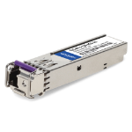 AddOn Networks Cisco GLC-BX-U-120 Compatible TAA 1000Base-BX SFP Transceiver (SMF, 1490nmTx/1550nmRx, 120km, LC, DOM, -40 to 85C)