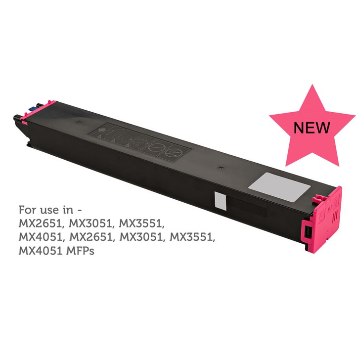 Image of DATA DIRECT Sharp MX2630 3050 3070 MX61GTMA Magenta Toner Compatible
