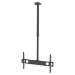 Manhattan TV & Monitor Mount, Ceiling, 1 screen, Screen Sizes: 37-75", Height: 105-156 cm, Black, VESA 200x200 to 800x400mm, Max 50kg, LFD, Lifetime Warranty