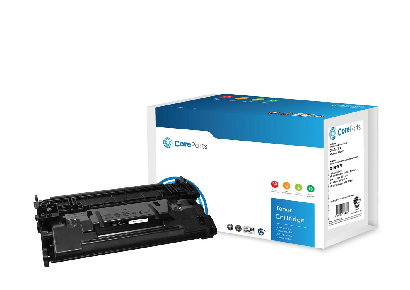 Image of CoreParts Toner Black CF287A