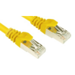 Sharkoon 1.5m Cat.6 S/FTP networking cable Yellow Cat6 S/FTP (S-STP)