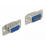 DeLOCK 65882 wire connector Sub-D 9 pin Blue, Silver
