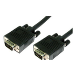 Cables Direct CDEX-220K VGA cable 0.5 m VGA (D-Sub) Black