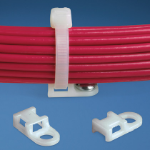 Panduit TA1S10-M cable tie mount White Nylon