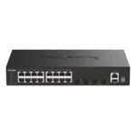 D-Link DGS-1530-20/E netwerk-switch Managed L2 Gigabit Ethernet (10/100/1000) Zwart