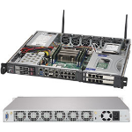Supermicro 1019D-4C-FHN13TP server Rack (1U) Intel® Xeon® D D-2123IT 2.2 GHz DDR4-SDRAM 350 W