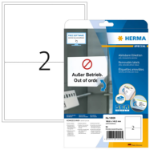 HERMA 10020 printeretiket Wit Zelfklevend printerlabel