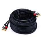 Monoprice 2867 audio cable 421.3" (10.7 m) 2 x RCA Black