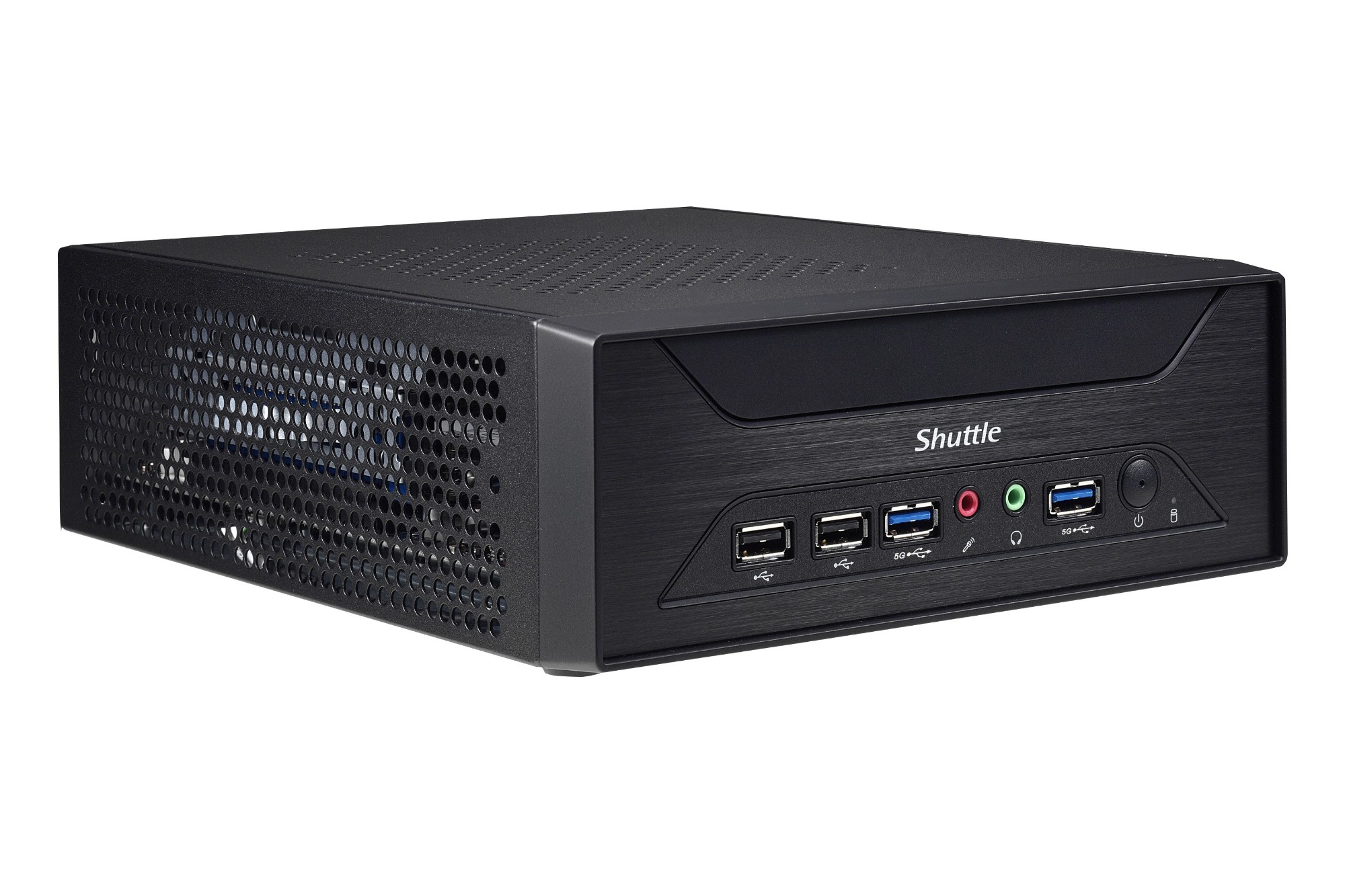 Shuttle XPC slim Barebone XH510G - S1200, Intel H510, 1xDP, 1xHDMI, 1x PCI-E 16X, 1x LAN, 1x 2.5", 2x M.2, 24/7 permanent operation