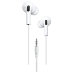 2GO 797313 hoofdtelefoon/headset Hoofdtelefoons Bedraad In-ear Oproepen/muziek Wit