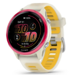 Garmin Forerunner 570 3,05 cm (1.2") AMOLED 42 mm Digitaal 390 x 390 Pixels Touchscreen Roze, Wit Wifi GPS